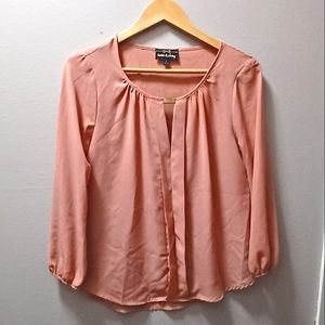 Pink blouse